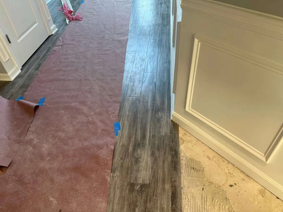 Completed marble shower restoration in New Franklin